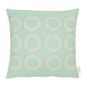 Housse de coussin Capela Tissu mélangé - Gris menthe