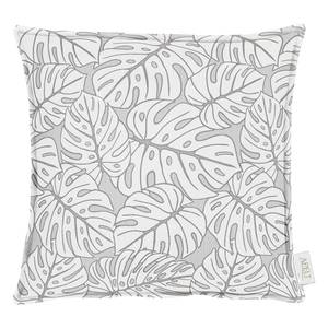 Housse de coussin Bibra Tissu - Gris lumineux - 49 x 49 cm