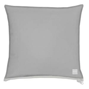 Housse de coussin Gundaroo Fibres synthétiques - Platine