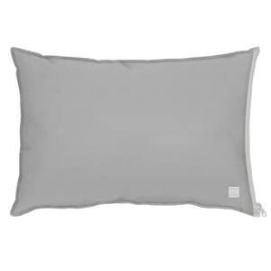 Housse de coussin Gundaroo Fibres synthétiques - Platine