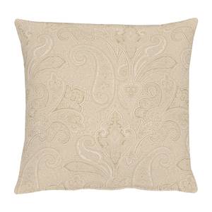 Housse de coussin Aarhus Tissu - Beige chaud - Beige chaud - 40 x 40 cm