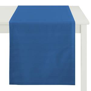 Tischläufer Kyogle Webstoff - 45 x 135 cm - Jeansblau