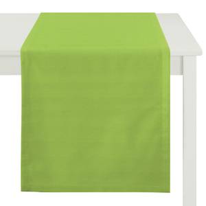 Chemin de table Kyogle Tissu - Vert pomme - Vert pomme