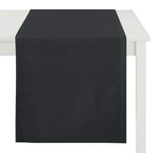 Tischläufer Kyogle Webstoff - 45 x 135 cm - Anthrazit