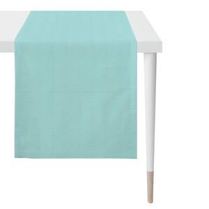 Tischläufer Adrar Webstoff - 46 x 135 cm - Babyblau