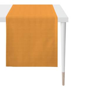 Tischläufer Adrar Webstoff - 46 x 135 cm - Mandarine