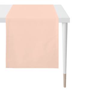 Tischläufer Kyogle Webstoff - 45 x 135 cm - Pastellapricot