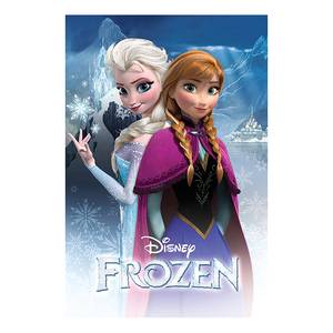Bild Disney's  Die Eiskönigin Papier auf MDF (Mitteldichte Holzfaserplatte) - Mehrfarbig