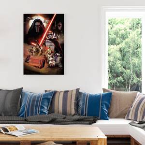 Afbeelding Star Wars VII papier op MDF - meerdere kleuren