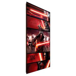 Afbeelding Star Wars VII Kylo Ren II papier op MDF - meerdere kleuren