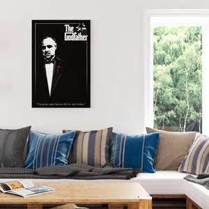 Afbeelding The Godfather pink papier op MDF - meerdere kleuren