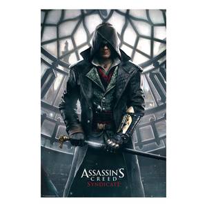 Tableau déco Assassin`s Creed I Papier sur MDF (panneau de fibres à densité moyenne) - Multicolore