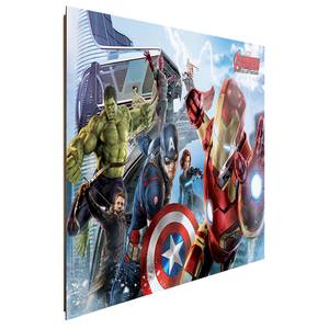 Bild Avengers Papier auf MDF (Mitteldichte Holzfaserplatte) - Mehrfarbig