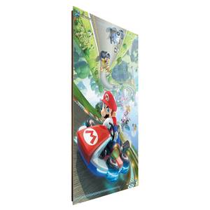 Tableau déco Mario Kart 8 Papier sur MDF (panneau de fibres à densité moyenne) - Multicolore