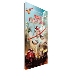 Bild Disney's Planes Fire Papier auf MDF (Mitteldichte Holzfaserplatte) - Mehrfarbig