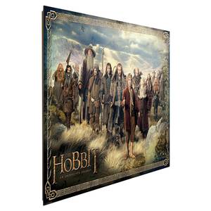 Bild Der Hobbit Papier auf MDF (Mitteldichte Holzfaserplatte) - Mehrfarbig