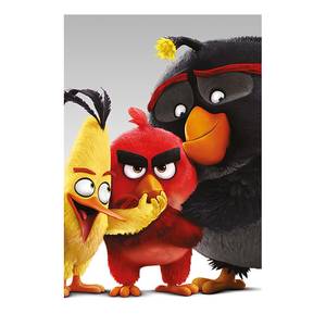 Tableau déco Angry Birds II Papier sur MDF (panneau de fibres à densité moyenne) - Multicolore