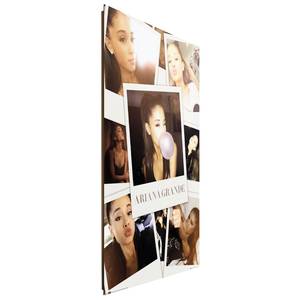 Bild Ariana Grande II Papier auf MDF (Mitteldichte Holzfaserplatte) - Mehrfarbig
