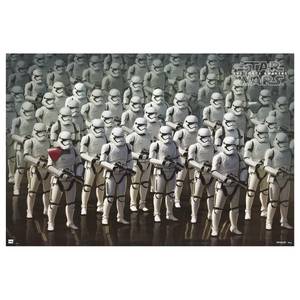 Afbeelding Star Wars VII Stormtrooper papier op MDF - meerdere kleuren