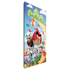 Bild Angry Birds I Papier auf MDF (Mitteldichte Holzfaserplatte) - Mehrfarbig