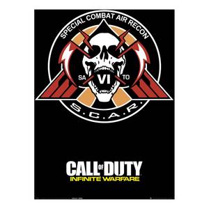 Afbeelding Call of Duty III papier op MDF - meerdere kleuren