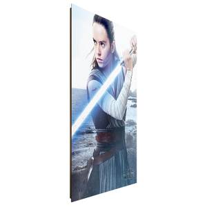 Afbeelding Star Wars the last Jedi papier op MDF - meerdere kleuren