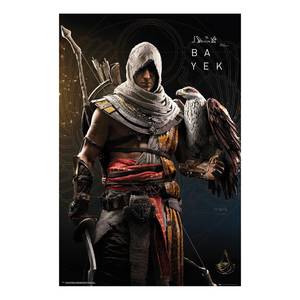 Tableau déco Assassin`s Creed Origins Papier sur MDF (panneau de fibres à densité moyenne) - Multicolore