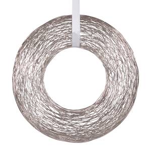 Kranz Gaia Edelstahl - Silber - Durchmesser: 40 cm