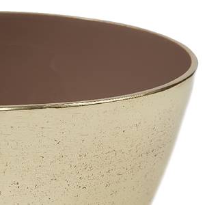 Schaal Allure Aluminium - Taupe - Diameter: 20 cm