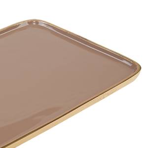 Dienblad Allure I Aluminium - Taupe - Breedte: 26 cm