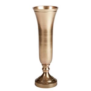 Vase Las Vegas I Acier inoxydable - Doré - Hauteur : 35 cm