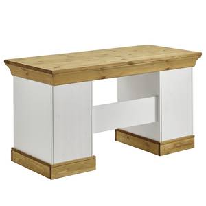 Bureau Bergen 143 cm Epicéa blanc / Epicéa ambre jaune