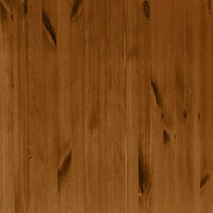 Garderobebank Fjord II massief grenenhout - Amberkleurig grenenhout