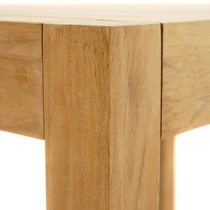 Table de jardin New Haven Teck massif - miel foncé - Largeur : 120 cm