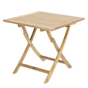 Tuinklaptafel York I massief teakhout - honingbruin - Breedte: 80 cm