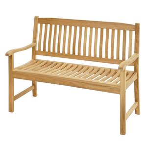 Gartenbank New Haven Massivholz Teak - Honigbraun - Breite: 130 cm