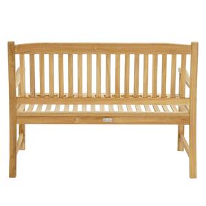 Banc de jardin New Haven Teck massif - miel foncé - Largeur : 130 cm