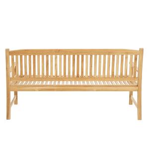 Gartenbank New Haven Massivholz Teak - Honigbraun - Breite: 180 cm