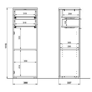 Pescara Midischrank home24 kaufen |