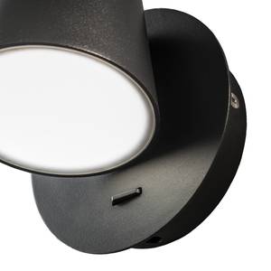 Wandlamp Mug IJzer - 1 lichtbron - Zwart