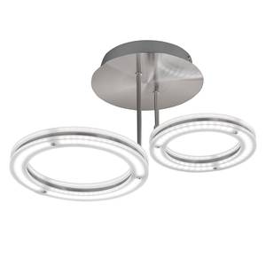 LED-Deckenleuchte Kreis II Acrylglas / Eisen - 2-flammig