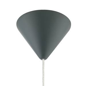 Pendelleuchte Coropuna Papier / Acrylglas - 1-flammig - Basalt - Durchmesser: 44 cm
