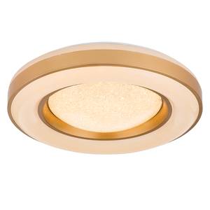 LED-Deckenleuchte Colla Acrylglas / Eisen - 2-flammig - Gold