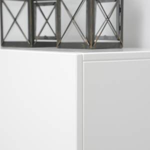 Elektrokamin Granada Weiß - Holzwerkstoff - 115 x 95 x 30 cm