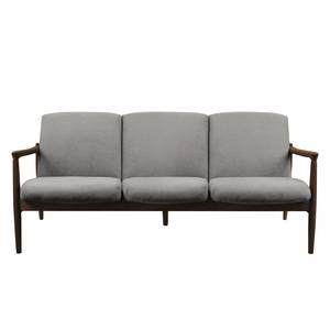 Sofa Froid (3-Sitzer) Webstoff - Dunkelbraun