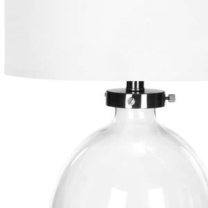 Lampes Alaina (lot de 2) Coton / Verre - 1 ampoule