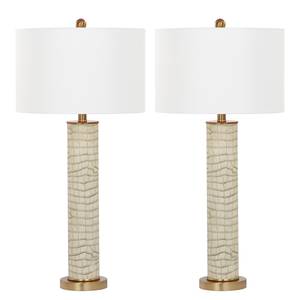 Tischleuchte Deidra I (2-er Set) Beige