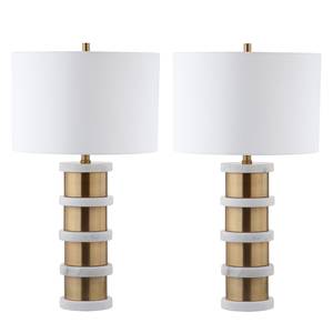 Lampes Miller (lot de 2) Coton / Métal - 1 ampoule