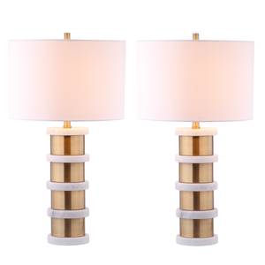 Lampes Miller (lot de 2) Coton / Métal - 1 ampoule