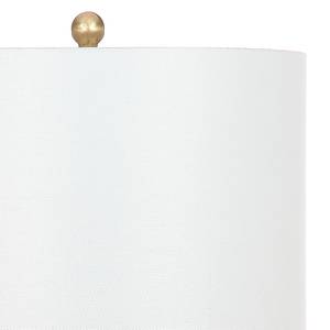 Lampes Dawson (lot de 2) Coton / Céramique - 1 ampoule